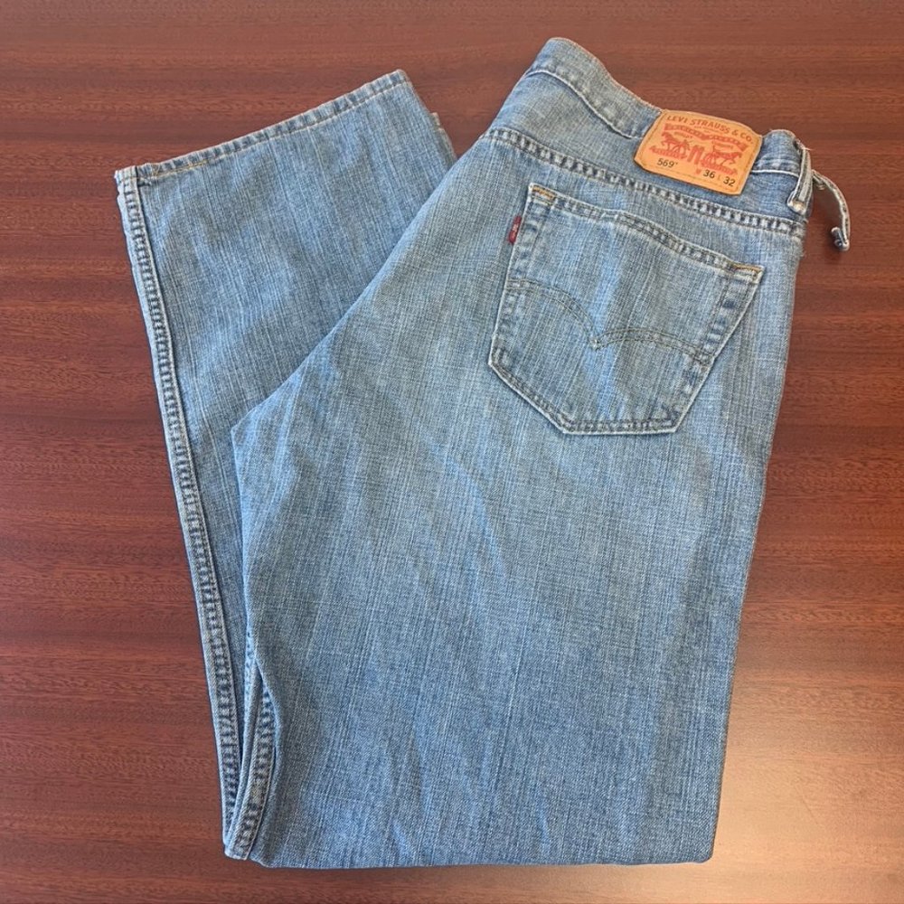 Men's 569 Levi's High Rise Mom Jeans 100% Cotton